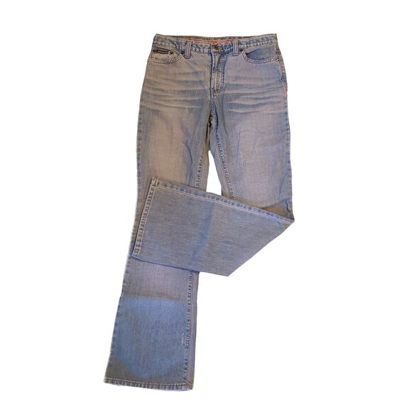 Dolce & Gabbana NEW Ittierre Spa Blue Mid-Rise Bootcut Jeans, Size 8, Waist 29" - Picture 1 of 9